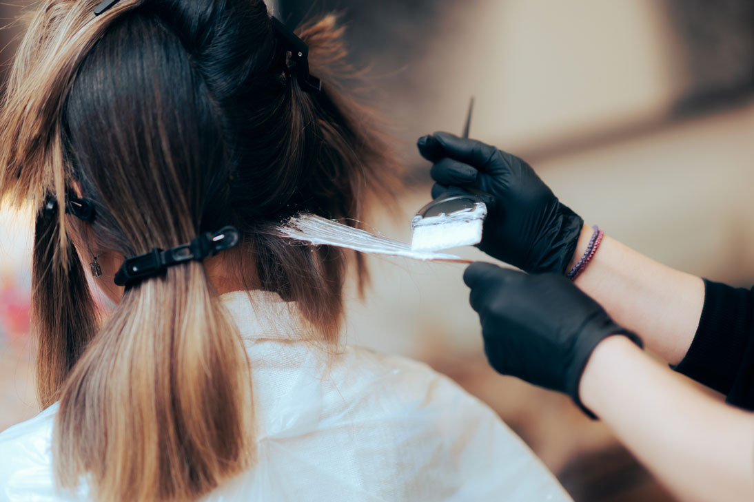 Das Blonde Balayage wird aufgefrischt